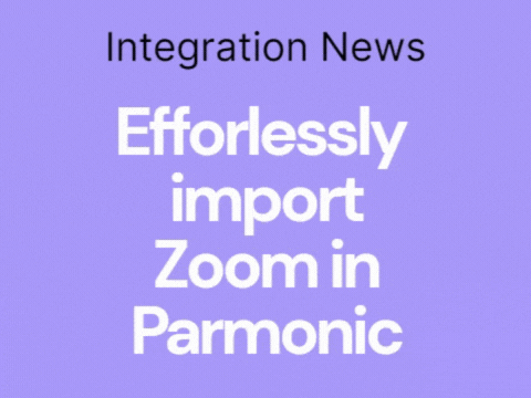 Parmonic Zoom integration