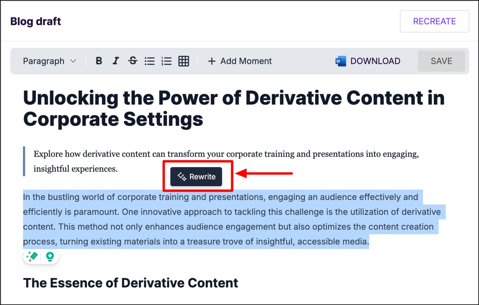 [Quick Bytes] Use Rewrite to make it Right