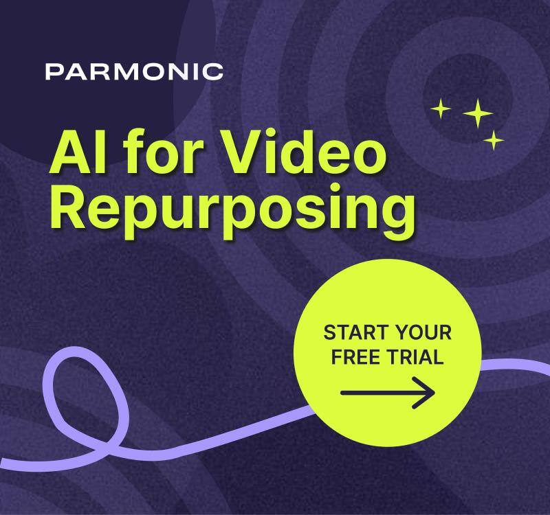 Parmonic AI for video repurposing